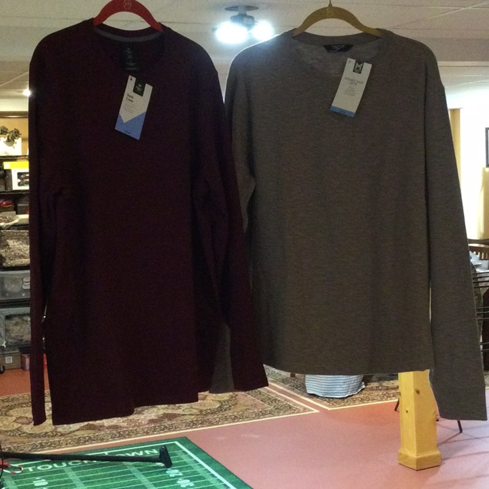 NWT Lot of 2 Mens Crew Shirts